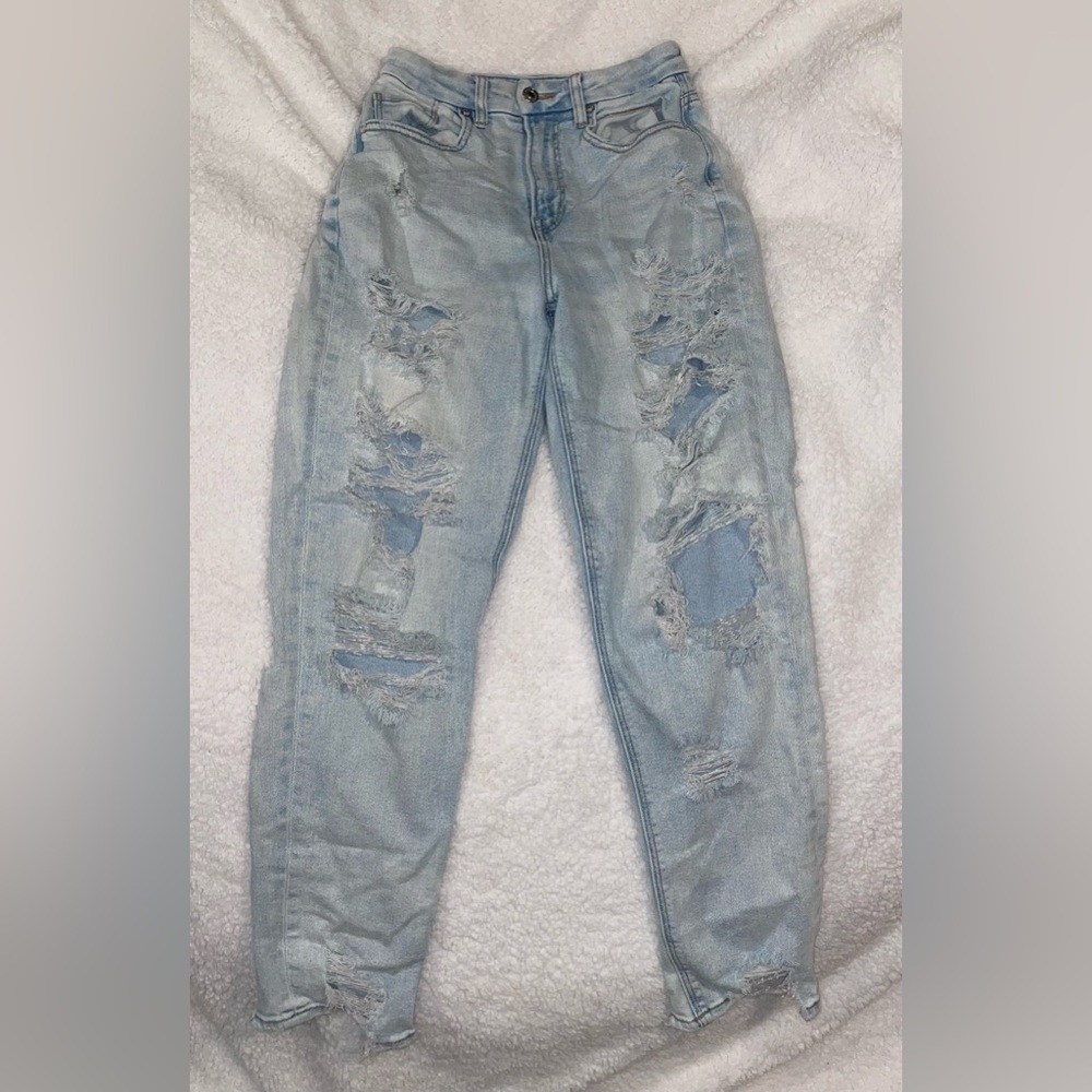 American Eagle curvy mom jean